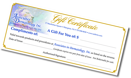Order Gift Certificates