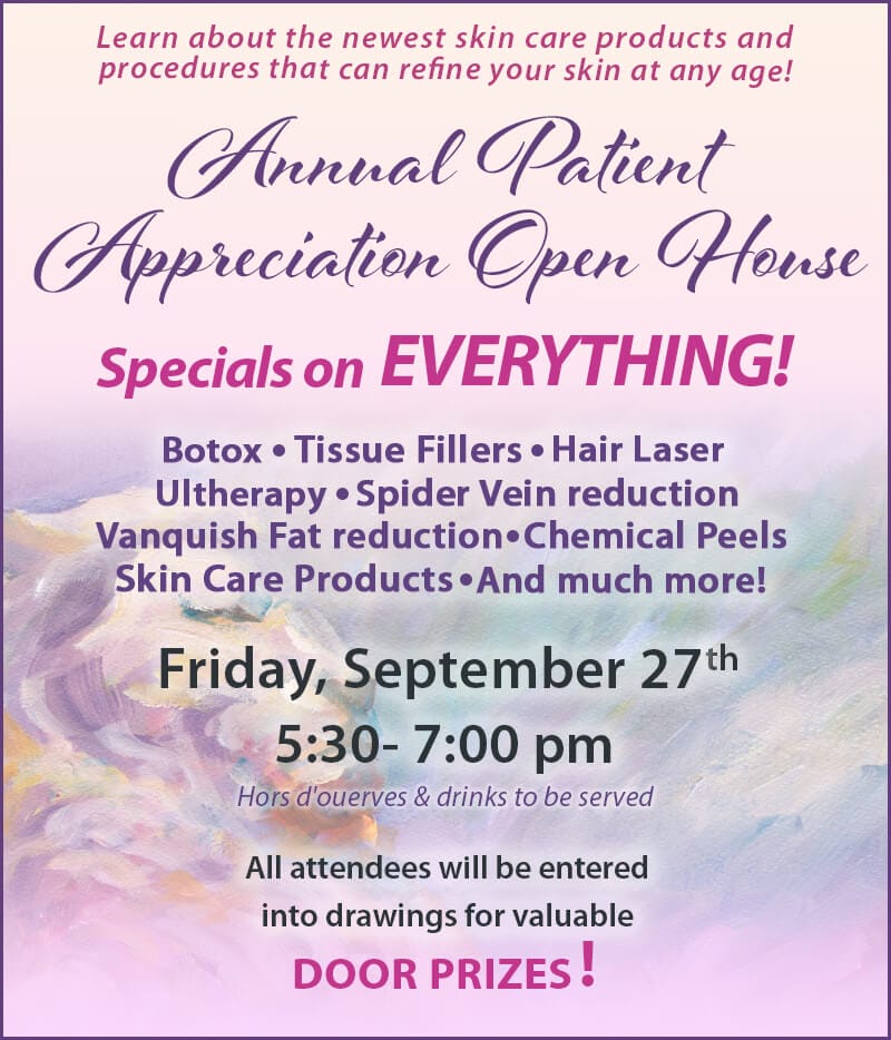 You're invited to our Patient Appreciation Open House